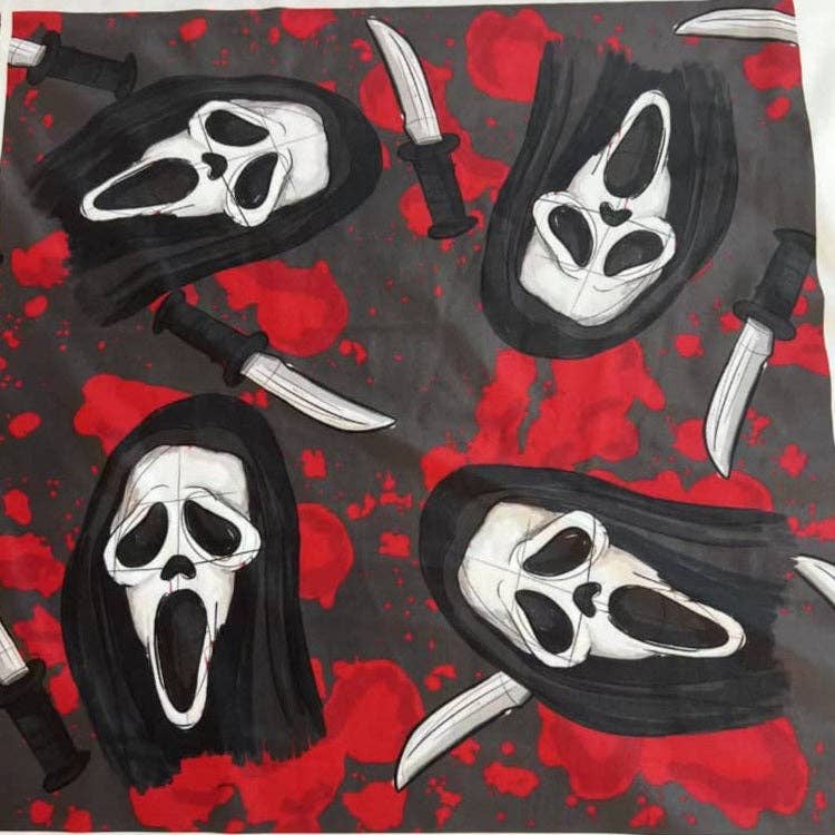 Bloody Ghostface (Semi-Exclusive) - High-quality Leggings